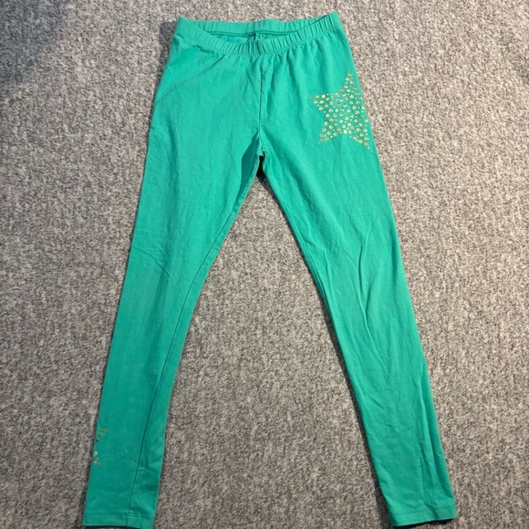 Cat & Jack Girls Leggings Bundle 3 Pair Size 10/12 M Bunny Print & Hearts - Picture 4 of 4